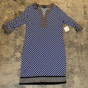 NWT Liz Claiborne size XL Long Sleeved Dress